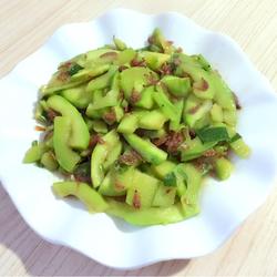 虾皮炒小莴瓜的做法[图]