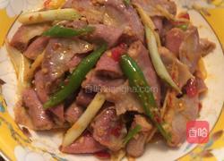 双椒炒粉肠的做法图解8