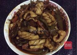 炒鱿鱼的做法图解7