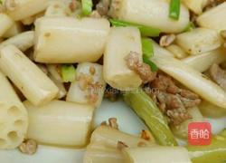 小炒藕尖的做法图解3