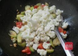 丝瓜炒菜花的做法图解8