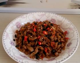 萝卜干炒豆豉[图]
