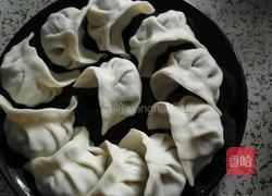 韭菜鸡蛋火腿饺子的做法图解8