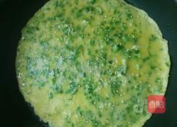 青菜鸡蛋煎饼的做法图解5