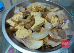 豆腐炒肉片的做法图解8