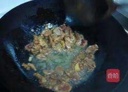 豆腐炒肉片的做法图解4
