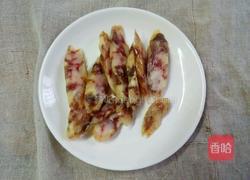 菜梗炒腊肉的做法图解2