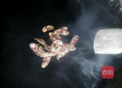 菜梗炒腊肉的做法图解4