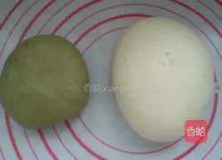 Illustration of how to make two-color toast bread 7