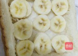 香蕉吐司烤棉花糖的做法图解3