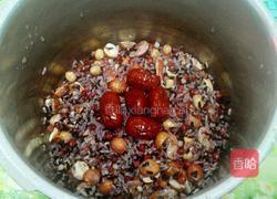 黑白糯米粥的做法图解3