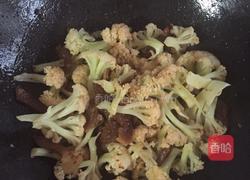 老干妈咸肉花菜的做法图解4