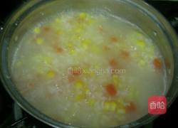 胡萝卜玉米粥的做法图解5