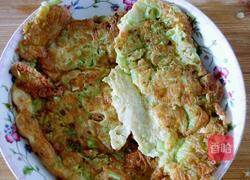 苦瓜鸡蛋饼的做法图解4