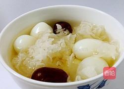 银耳鹌鹑蛋红枣糖水的做法图解8
