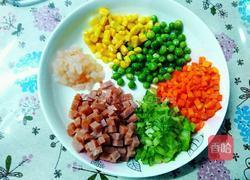 咖喱八宝炒饭的做法图解4