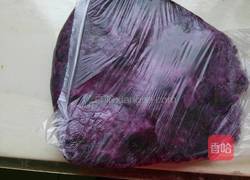 蜜恋紫薯山药泥的做法图解3