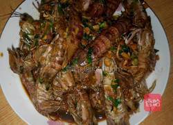 姜蒜会虾姑的做法图解6