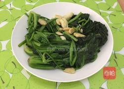 蒜香菠菜的做法图解8