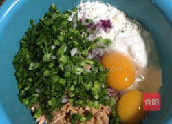 蔬菜鸡蛋饼的做法图解4