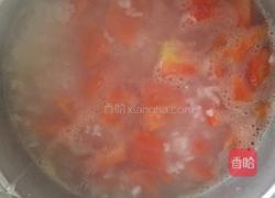 番茄牛肉粥的做法图解6