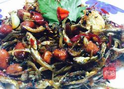 小鱼炒花生的做法图解8