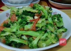 番茄炒西兰花的做法图解6