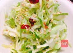 炝拌卷心菜丝的做法图解4