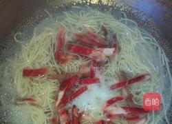 肉丝鸡蛋面的做法图解4