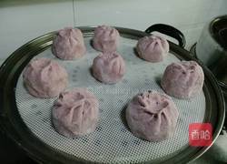 紫薯香菇青菜包的做法图解11