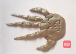 巧克力骷髅手的做法图解6