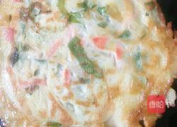 牛奶火腿青菜饼的做法图解5