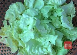 蚝油手撕包菜的做法图解1