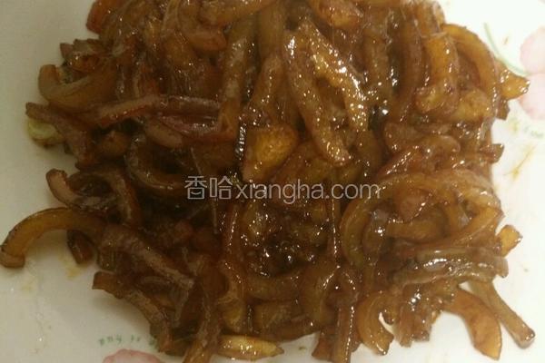 红烧猪皮（油炸版）