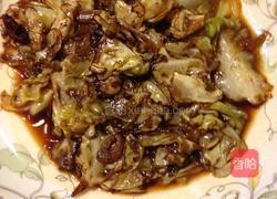 手撕包菜的做法图解3