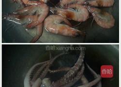 海鲜炒饭的做法图解2