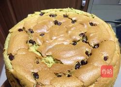 蜜豆抹茶戚风蛋糕的做法图解6