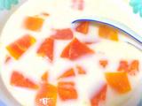 冰糖木瓜牛奶的做法[图]