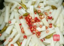 酸辣萝卜的做法图解4