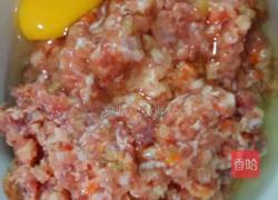 肉末虾仁蒸鸡蛋的做法图解2