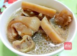 猪脚莲藕汤的做法图解5