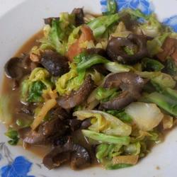 家常海参（卷心菜肉片海参）的做法[图]