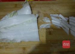 大白菜炖粉条的做法图解2