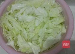 大白菜炖粉条的做法图解3