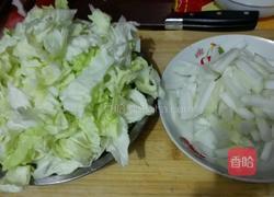 大白菜炖粉条的做法图解4