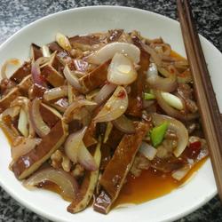 豆干炒瘦肉的做法[图]