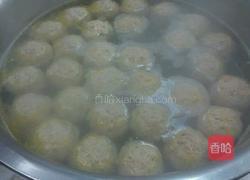 清炖蟹粉狮子头的做法图解4