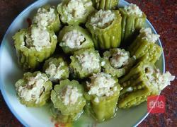 客家酿苦瓜的做法图解6