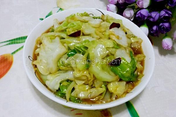 手撕圆白菜