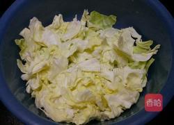 手撕圆白菜的做法图解1
